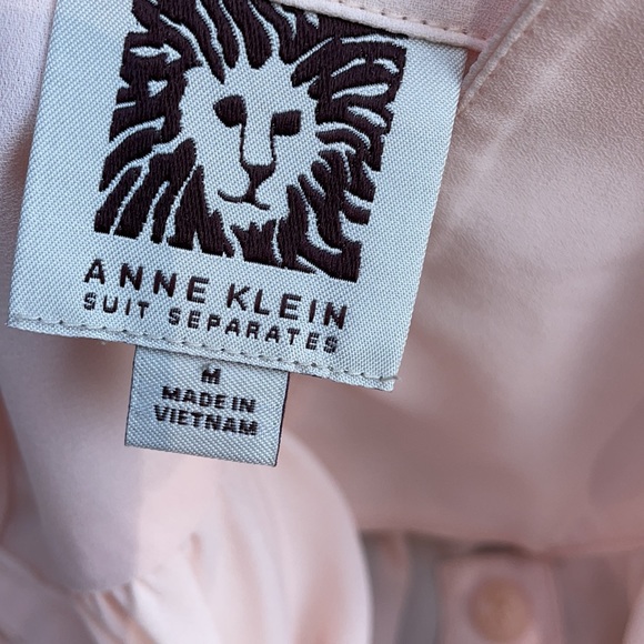 Anne Klein button down sleeveless shirt EUC - Picture 4 of 4